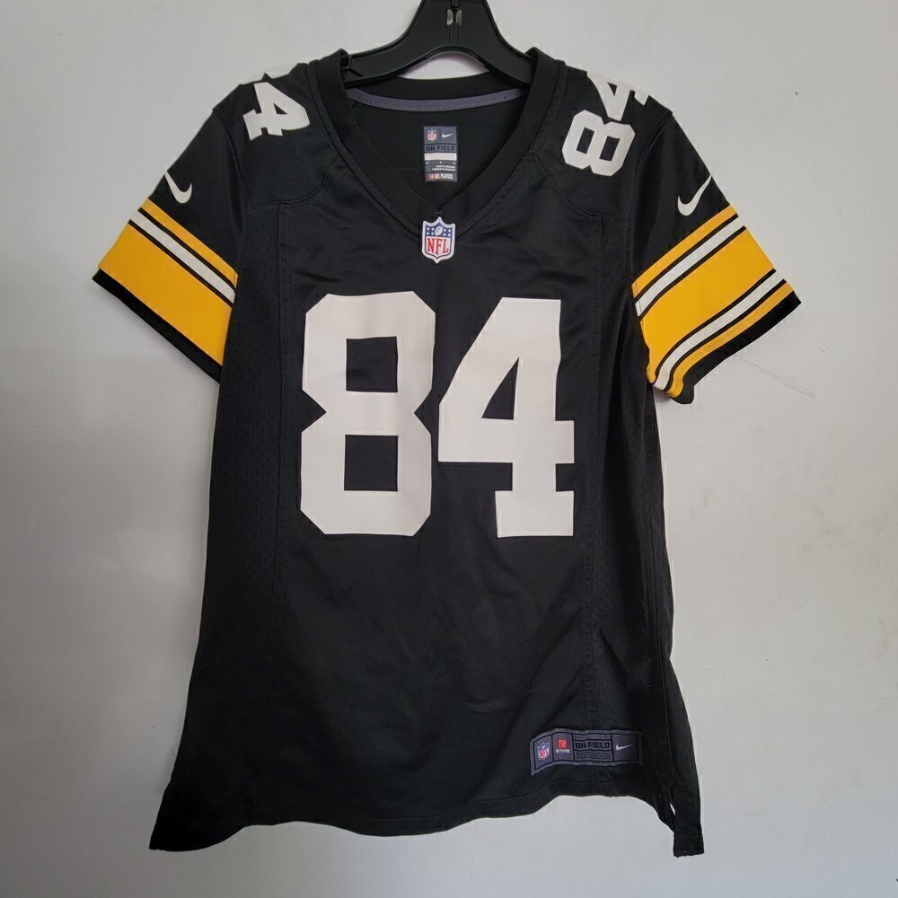 NFL Pittsburgh Steelers Antonio Brown 84 Nike Sports Football Jersey Size Medium